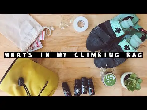 what&#039;s in my #climbing bag | essentials for starting out