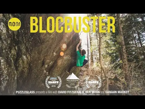 David Fitzgerald Climbing Bügeleisen (8b+) and Big Paw (8c) in Blocbuster