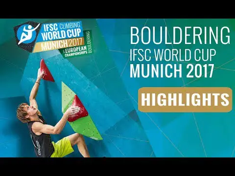 IFSC Climbing World Cup Munich 2017 - Finals Highlights