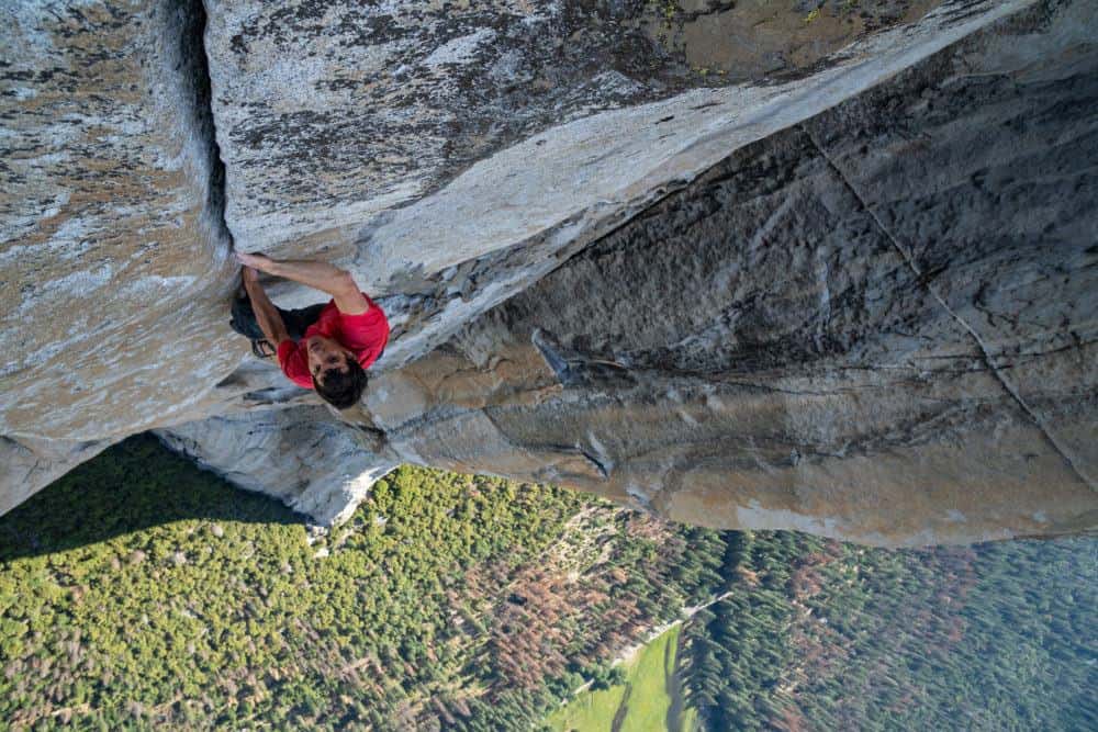 Alex Honnold climbing shoes Free Solo