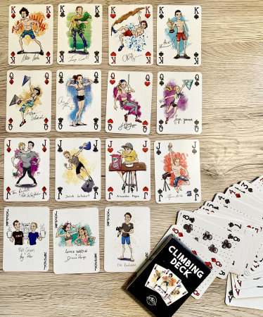 Rock Climber Gifts UK - Climbing Playing Cards