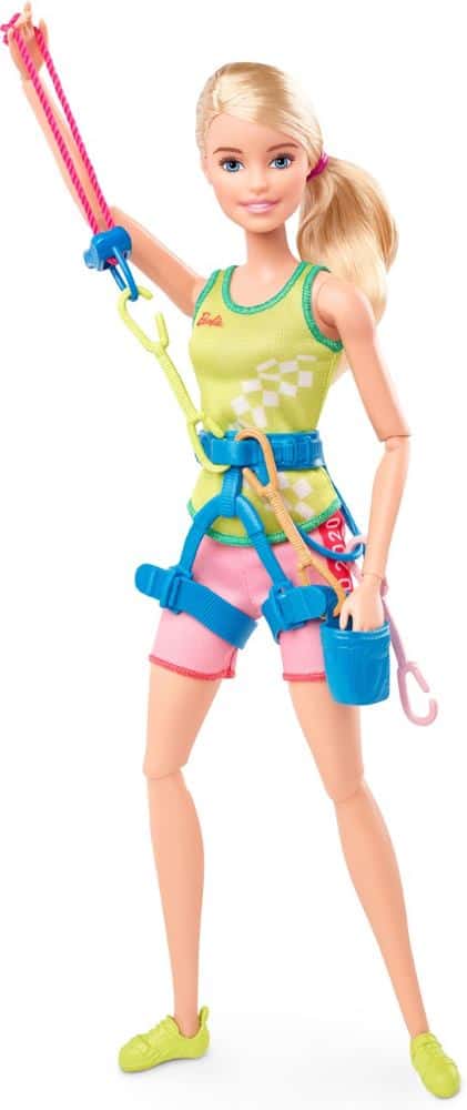 Barbie Olympics Rock Climbing Doll - Climber News