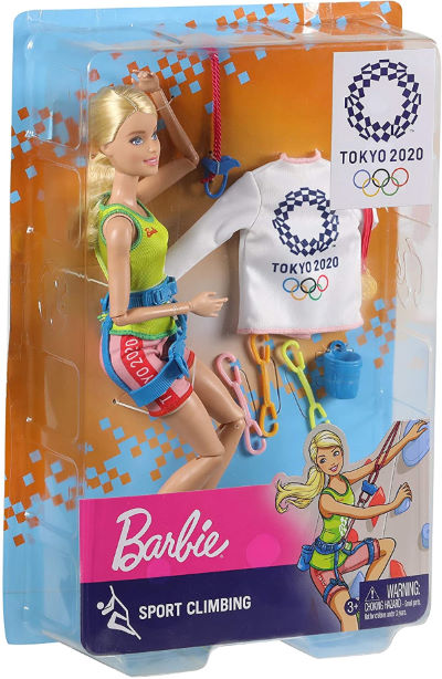 barbie rock climber doll