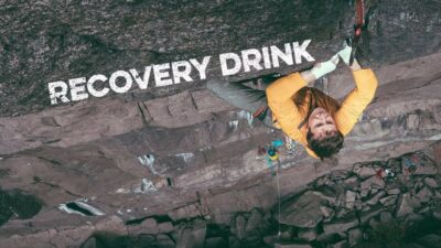 Pete Whittaker Climbs Recovery Drink - Video