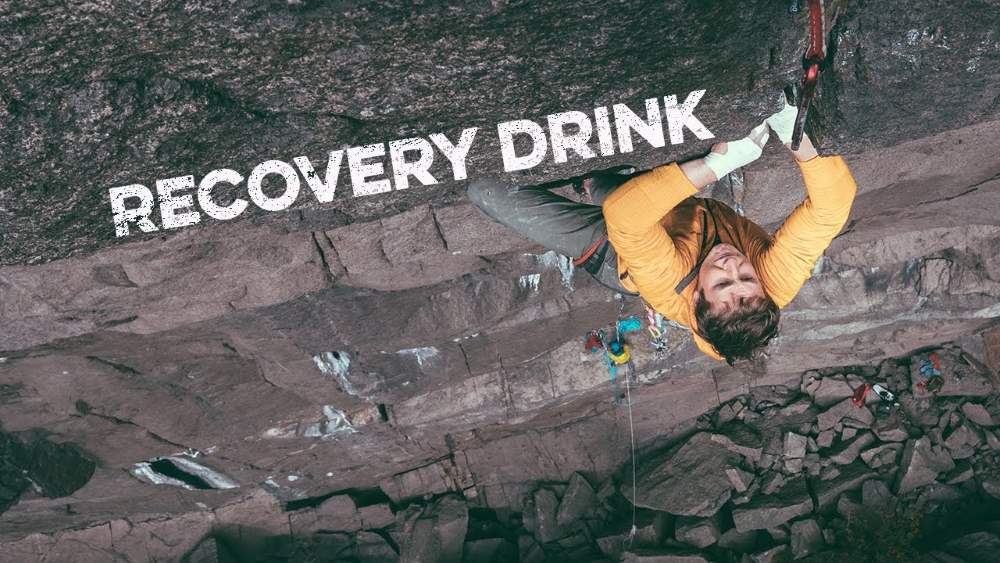 Pete Whittaker Climbs Recovery Drink - Video