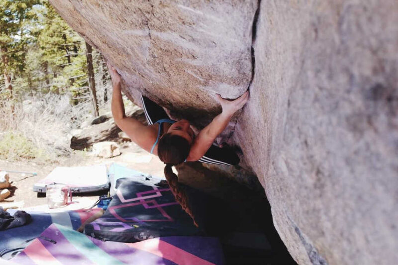 Brooke Raboutou Climbs V14 8B+ Muscle Car