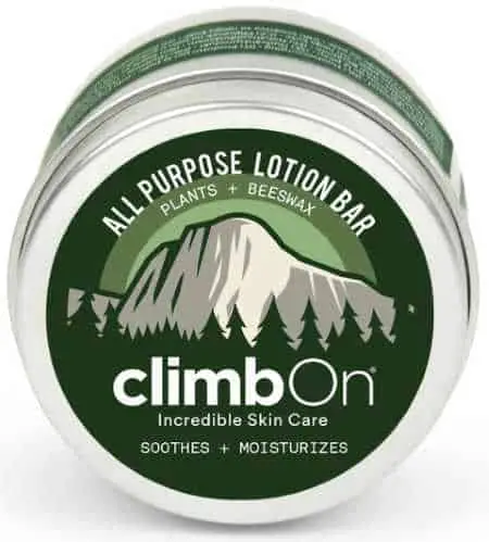 Climbing Skin Care Guide - ClimbOn Lotion