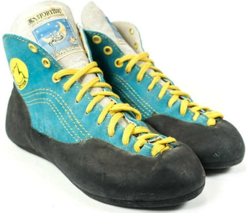 How Long Do Climbing Shoes Last - Vintage La Sportivas