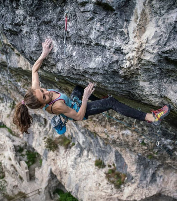 Laura Rogora Climbs 9a+