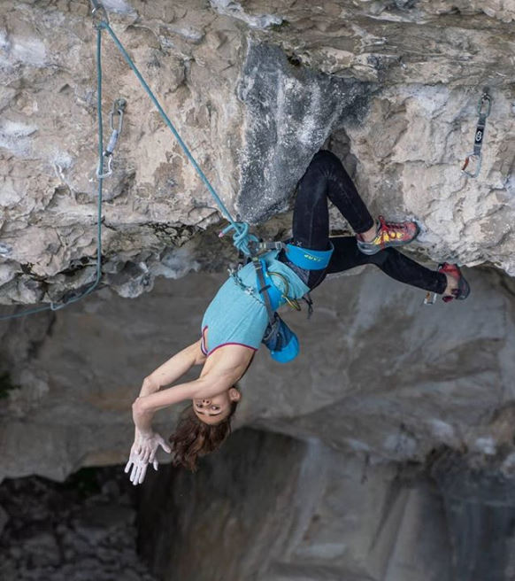 Laura Rogora Climbs 9a+