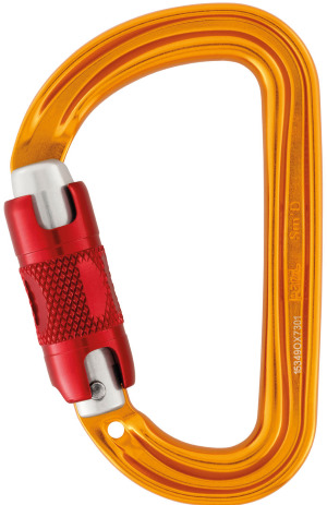 Smallest Auto Locking Carabiner - Petzl SmD Twist Lock