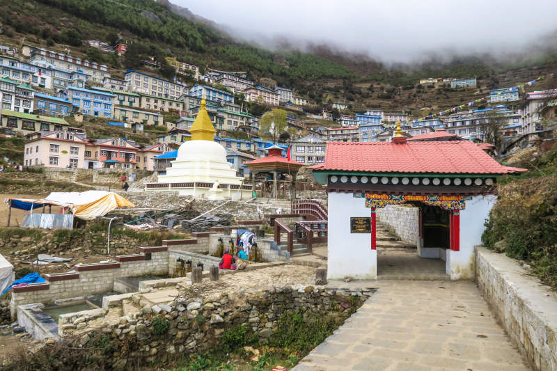 How Long Does It Take To Climb Mount Everest - Namche Bazaar Town