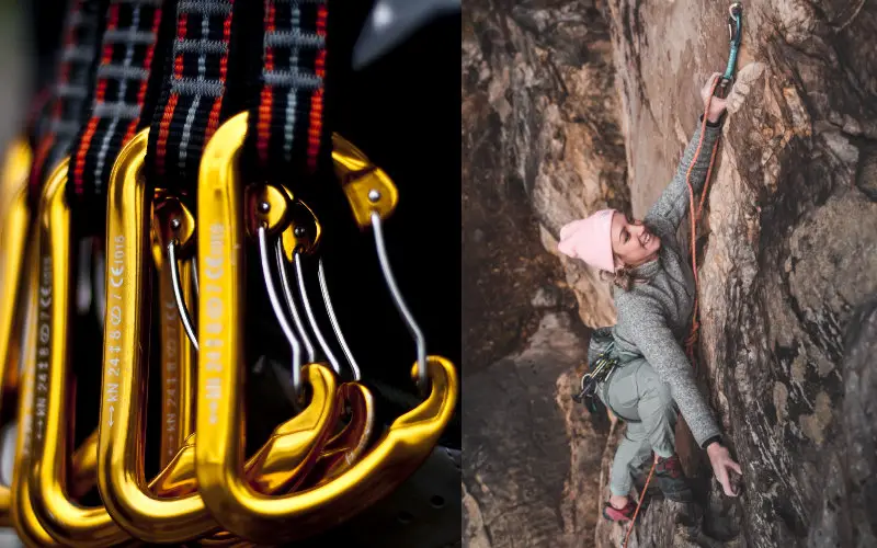 What Is Sport Climbing - Clipping Quickdraws