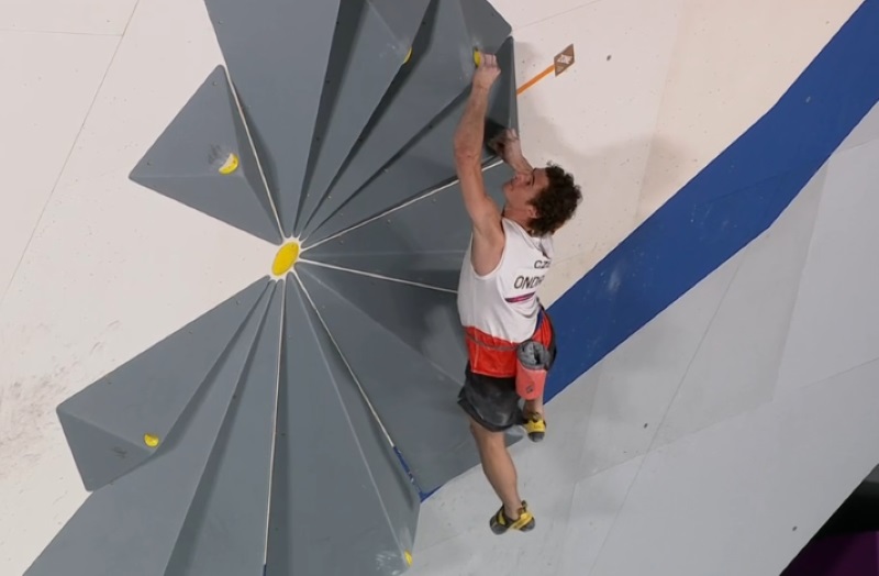 Mens Olympic Climbing Final Results - Adam Ondra