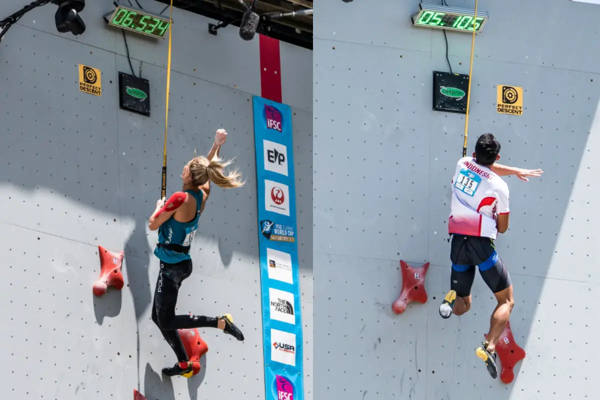 Two New Speed Climbing Records Set In Salt Lake City